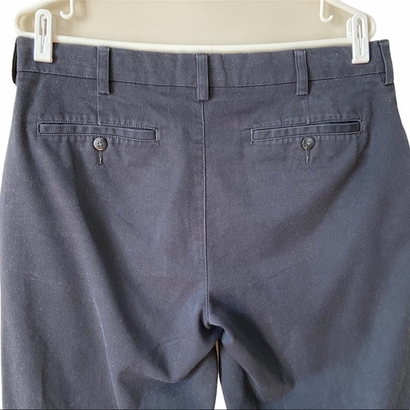 Croft & Barrow Men’s Black Khaki Pants, 33W x 30L - Picture 4 of 10